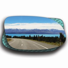 Blau Rechte Beifahrerseite Spiegelglas für Mercedes CLK 208 1997 - 2002