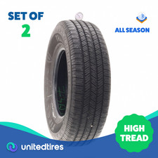 Set Of 2 Used Lt 24575r16 Firestone Transforce Ht2 120116r - 1232