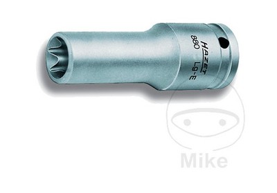 HAZET Torx-Steckschlüssel 3/8 E10 65 MM