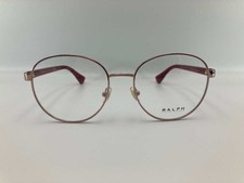 Montatura occhiali da vista donna Ralph Lauren RA 6050 9432 oro rosa rosso tondo