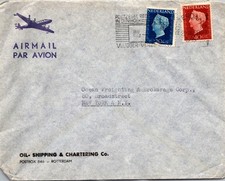 GOLDPATH: Netherlands cover 1961 to USA airmail CV925_P14