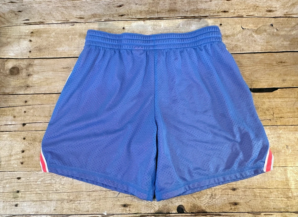 DANSKIN NOW PANTALONES CORTOS DE MALLA AZUL CIELO ROSA MUJER M 8/10 BALONCESTO CORRER 💗COMO NUEVO💗 Foto 3 de 4