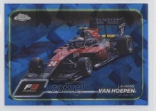 2024 Topps Chrome Sapphire Edition Formula 1 F3 Cars Laurens van Hoepen #137 3hd