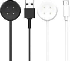 2 Pack USB-A Type-C Intended for Google Pixel Watch 3/Pixel Watch2 Charger, Ch