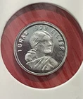 Solid Silver! Sacagawea 1 Gram Silver Round, .999 Pure! Great Investment
