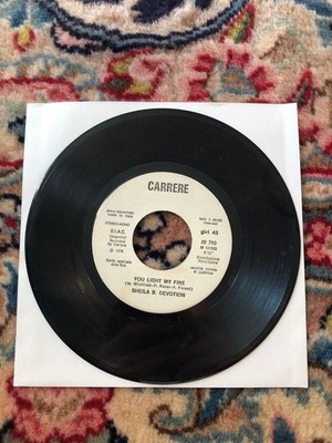 Vinyl LP 45 Giri 7'' - Substitute Clout - You Light My Fire Sheila B Devotion