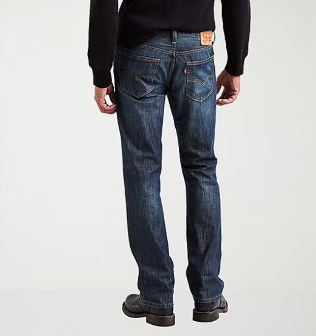 NWT  Levi's Men's 527 Slim Bootcut Fit Jeans Medium Wash 32x32 - 055270239 thumbnail 3