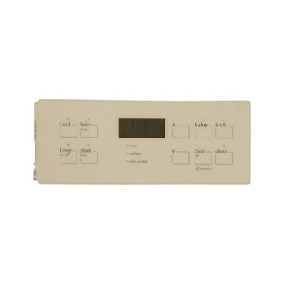 ERP Control Board Overlay for Frigidaire FEF366DSE Westinghouse WWEF3008TWA