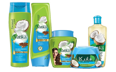 Vatika Coconut Package 5 pieces shampoo conditioner oil hot oil hair cream