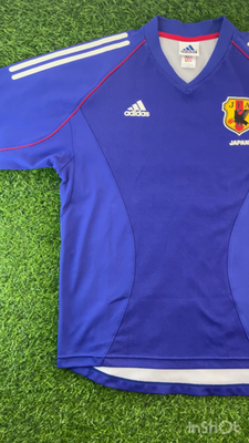 Vintage! Japan 2002 Official Jersey Shirt Kit - US L / JPN XL – J