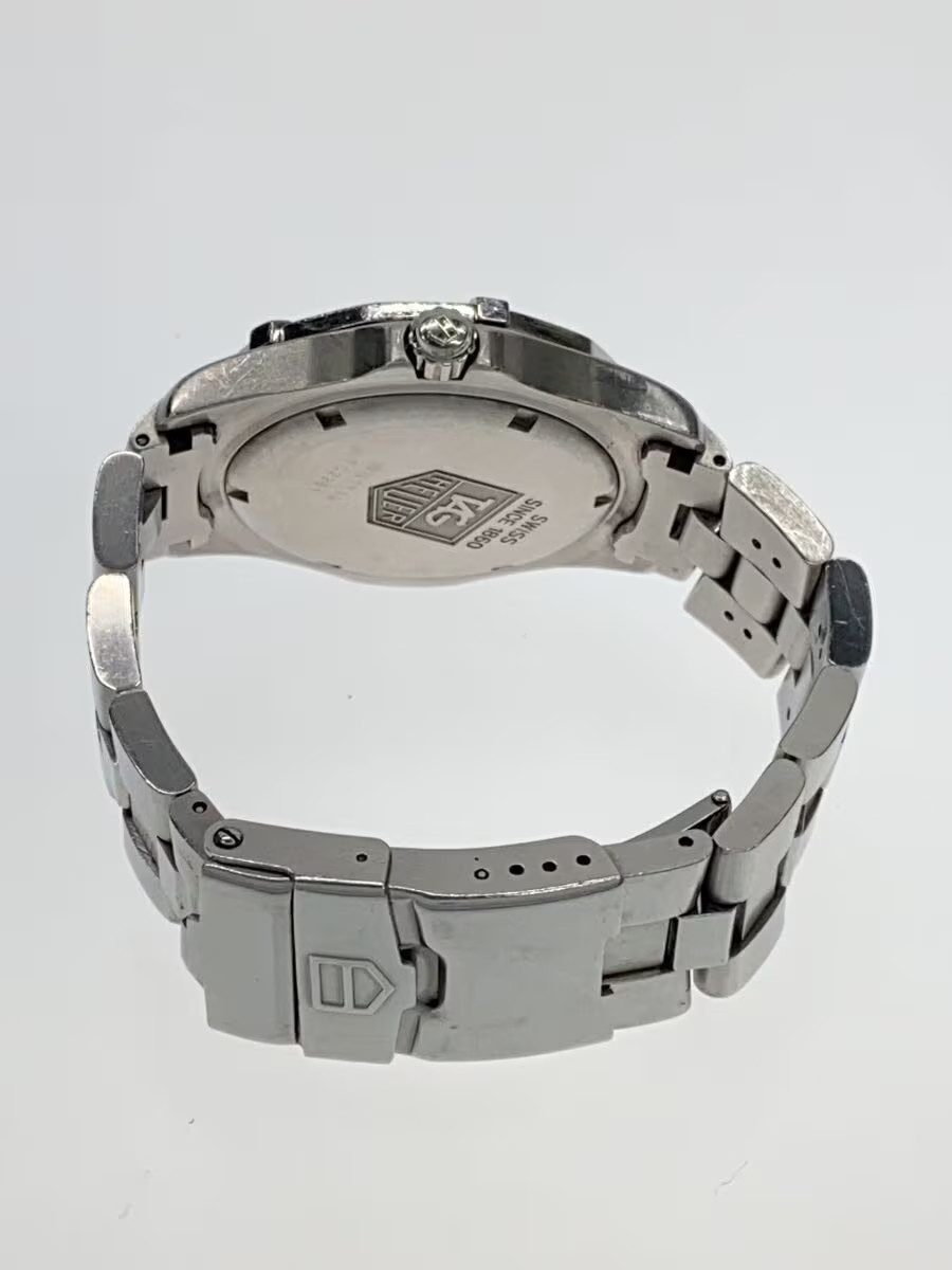 TAGHeuer Quartz Watch Analog Stainless BLK SLV SS WN1110 image 4