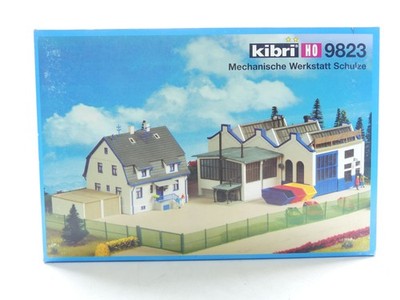 Kibri H0 9823 Bausatz Mechanische Werkstatt Schulze, ungebaut, NEU in OVP #67437