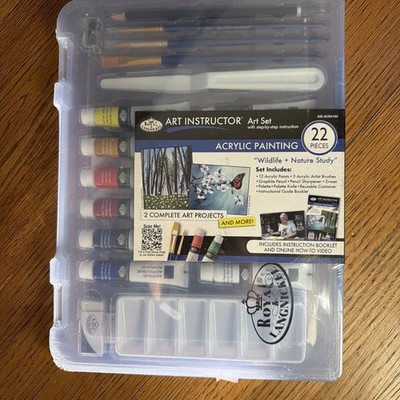 Art Instructor Acrylic Clearview Art Set-Small - 22 Pieces New