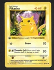 1st Edition Pikachu (Red Cheeks) 058/102 Shadowless Base Set #58 Pokemon TCG