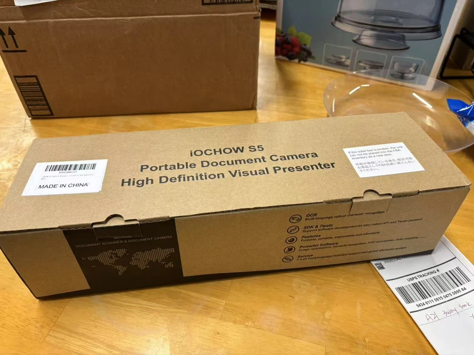 iOChow S5 Document Camera & Book Scanner 22MP capture HD  Portable OCR Flatten  - Image 2 of 4