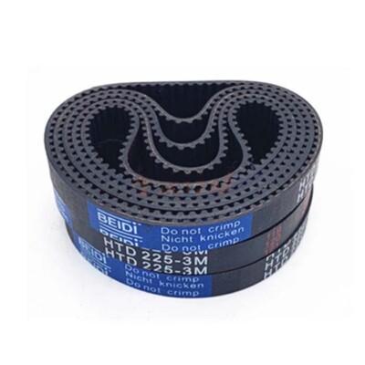 10mm Width Timing Belt HTD-3M Rubber Pulley Close Loop Synchronous Belt 3D