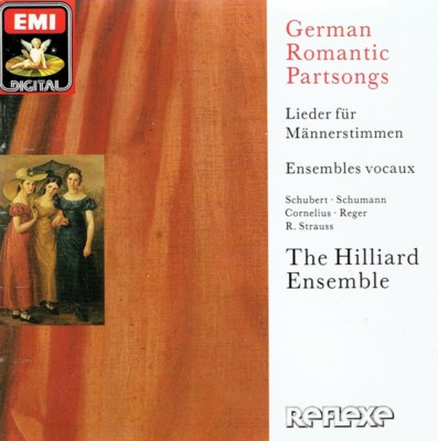 CD The Hilliard Ensemble - German Romantic Partsongs EMI Reflexe W. Germany
