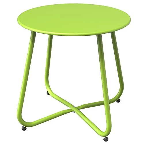 Steel patio side table online