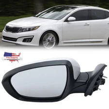 6Pin White Side Mirror Left Driver Heated Signal For Kia Optima 2014-2015