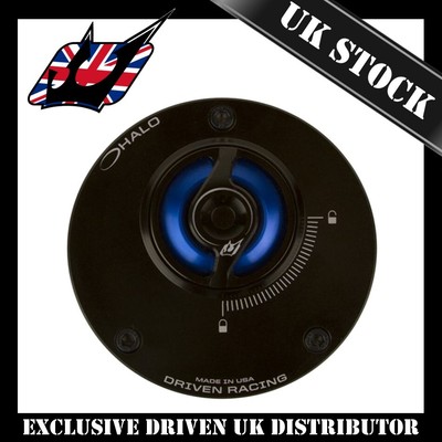 Kawasaki ZX-4 RR Quick Release Tankdeckel für 23-on - Driven Halo (blau)