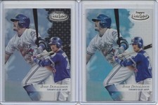 2017 Topps Gold Label Josh Donaldson Base And Black Parallel Class 1 Card  #70