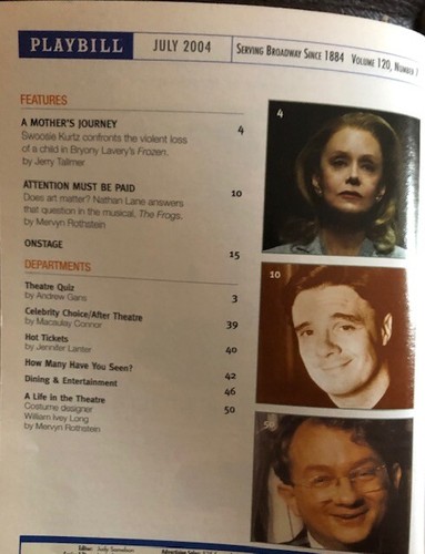 Broadway, Off Broadway & Try-Out Playbill - Picture 68 of 728