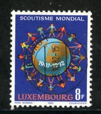 1982 - LUXEMBOURG - 8 Fr. SCOUT MOVEMENT - USED - LOT/29929