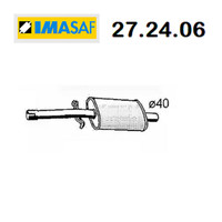 Zentraler SchalldäMpfer Fiat Ritmo - Seat Ronda Imasaf 5934523