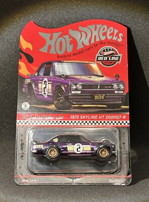 Hot Wheels RLC 1972 Skyline HT 2000 GT-R OVP 1:64
