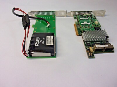 LSI MR SAS 9271-4i 6Gb/s PCI-E 3.0 RAID CONTROLLER L3-25413-07 W/ BATTERY