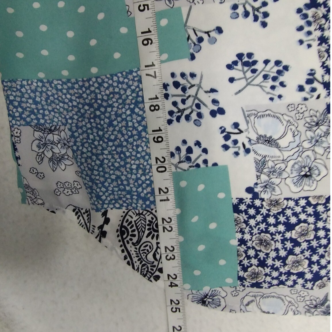 LOFT Outlet Cami Top Patchwork Print Sleeveless C… - image 6