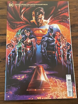 DC DARK CRISIS ON INFINITE EARTHS #5 9.6 NM+ 2nd Cameo RED CANARY