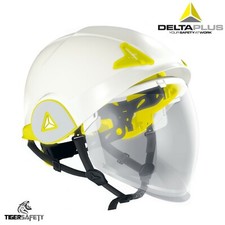 Delta Plus Onyx Dual Shell Integrated Retractable Visor Safety Helmet Hard Hat
