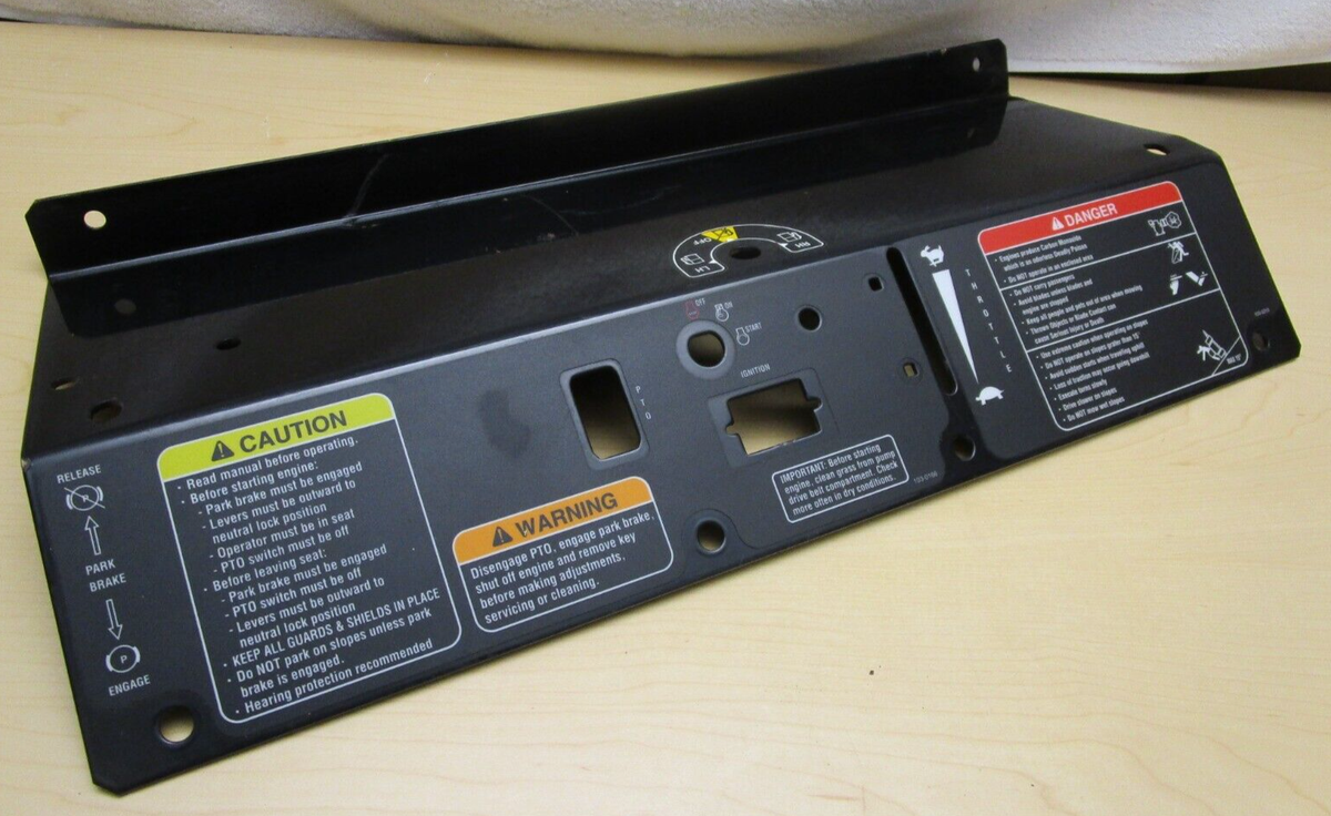 Exmark Lazer Z 26 HP Fuel Injected Control Console 103-0166 103
