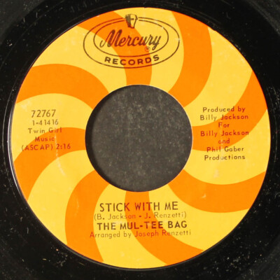 MUL-TEE BAG: stick with me MERCURY 7'' Single 45 RPM