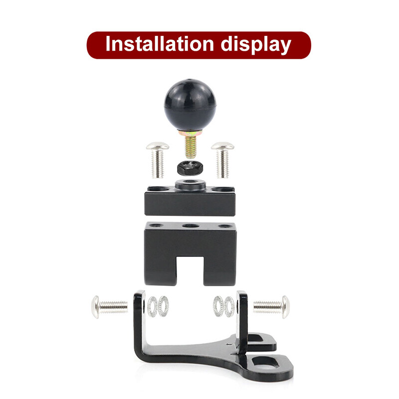 Apple - さなお 1 PC Cell Phone GPS Stem Fork Bracket Fit For Kawasaki Z800