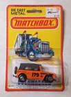 Vintage Matchbox Superfast Lesney Bushwacker Field Car 1980 NEW RARE CARDBACK