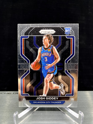 2021 JOSH GIDDEY RC- Panini Prizm NBA Silver #301 - Rookie MINT