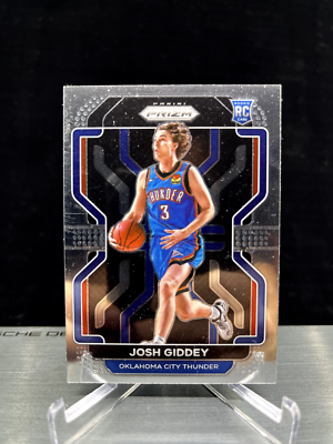 Josh Giddey RC auto silver prizmその他 Josh Giddey RC silver ink