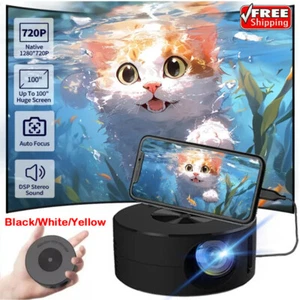Mini Projecteur LED 1080P HD Home Cinéma Projecteur de cinéma portable pour téléphone