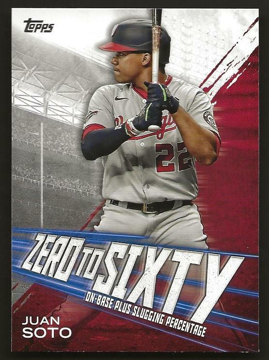ダーツ soto 2021 Topps Series 2 Zero to Sixty Juan Soto #ZTS-12