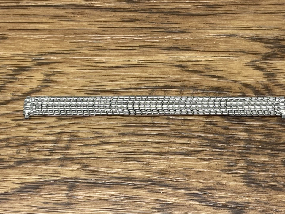 Nueva correa de reloj flexible elástica Speidel para mujer 2296/02 blanca se adapta a 9-12 mm de longitud corta Foto 2 de 4