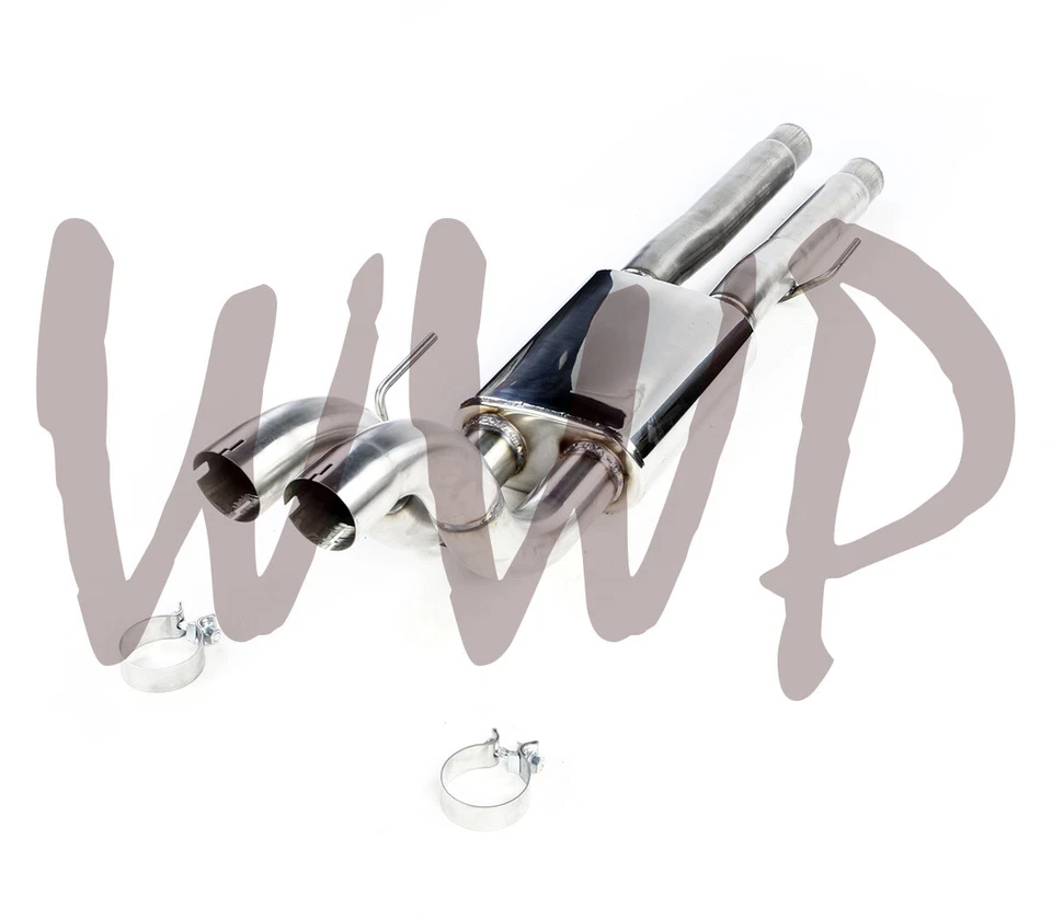 Sistema de escape silenciador de ajuste directo de acero inoxidable de 3" para Ford F150 Raptor EcoBoost 17-20 Foto 3 de 3