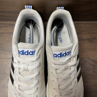 Mens adidas VS Advantage White & Black F99256 Trainers Tennis Shoes US 12 |  eBay