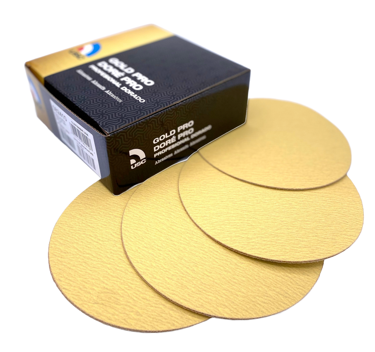 USC GOLD 6inch Hook & Loop Sandpaper 40-800 Grit 50/BOX | eBay