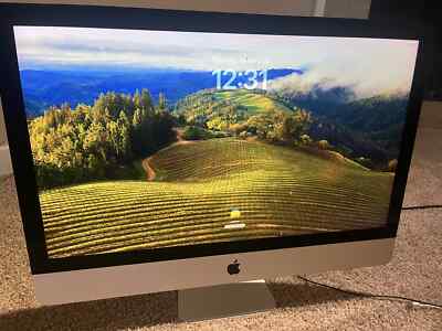 Apple iMacs with 27