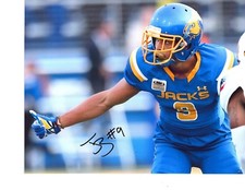 Jordan Brown South Dakota State signed autographed 8x10 football photo e