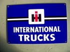 International Trucks porcelin sign — photo 1