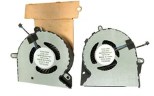 Original pair of GPU and CPU cooling Fan For HP OMEN 15-CE018dx 15-CE019DX 