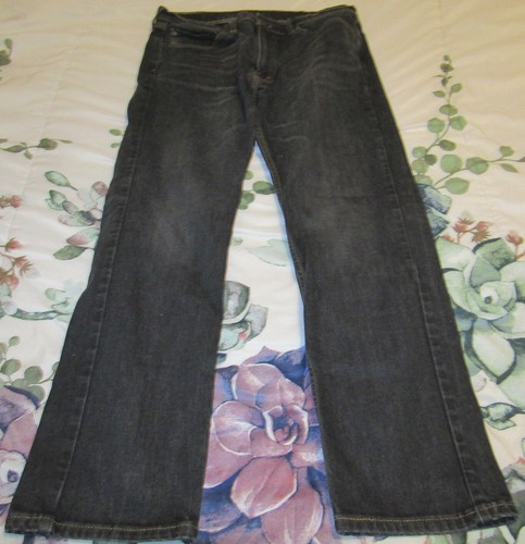 Levis 505 Red Tab Dark Blue Denim Jeans 